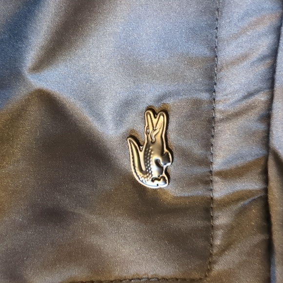 Lacoste Devanlay Double breasted fleece lined jacket - Picture 13 of 13